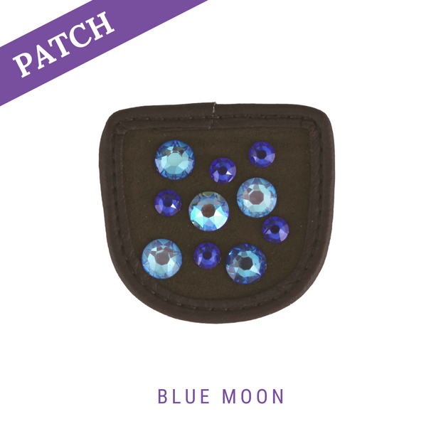 Blue Moon Reithandschuh Patches