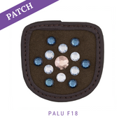 Palu F18 Reithandschuh Patches braun