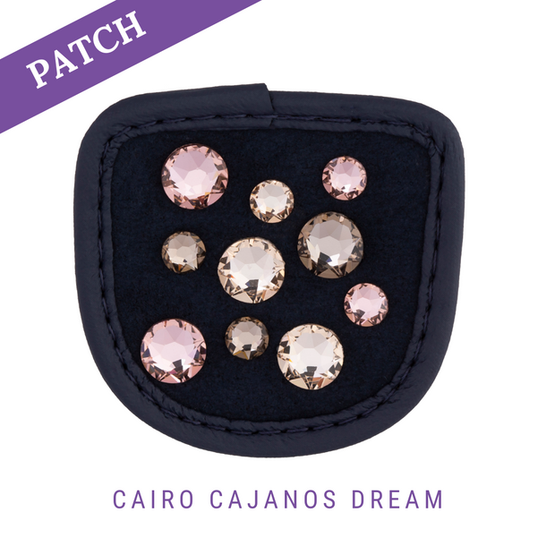 Cairo Cajanos Dream by Dimi Mimi Reithandschuh Patch blau