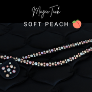 Soft Peach Reithandschuh Patches